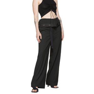 Dion Lee Foldover Wide Leg Trousers